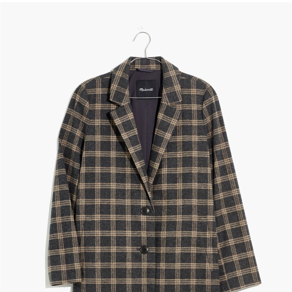 Madewell Dorset Women's blazer in windowpane, medium